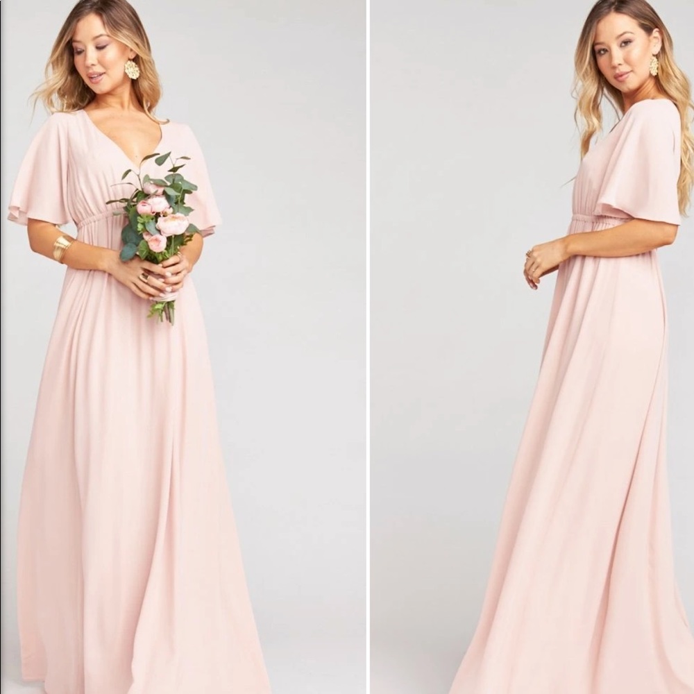 Show me your Mumu Bridesmaid dress: Emily Empire Maxi Dress NWT